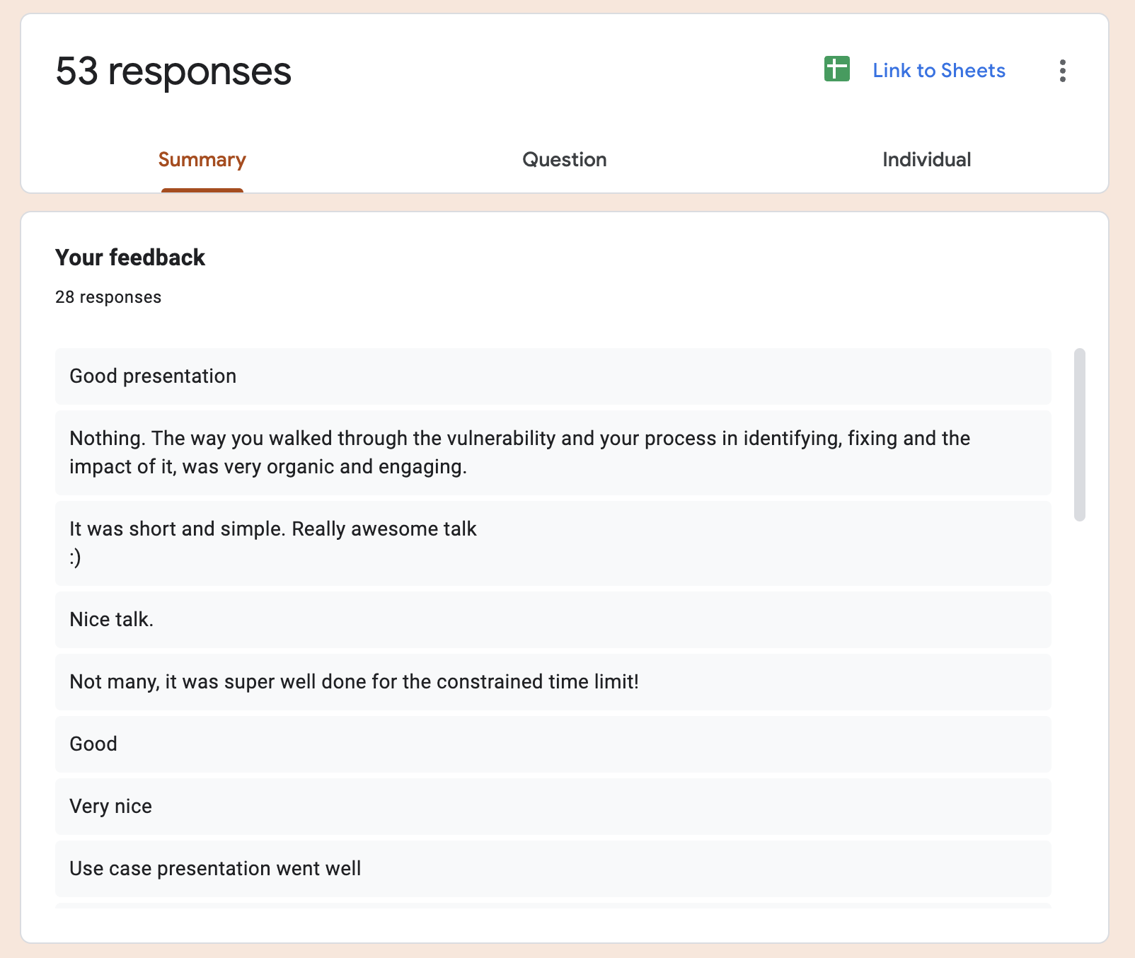 Feedback 2